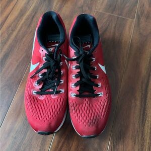 Nike Red Running Sneakers